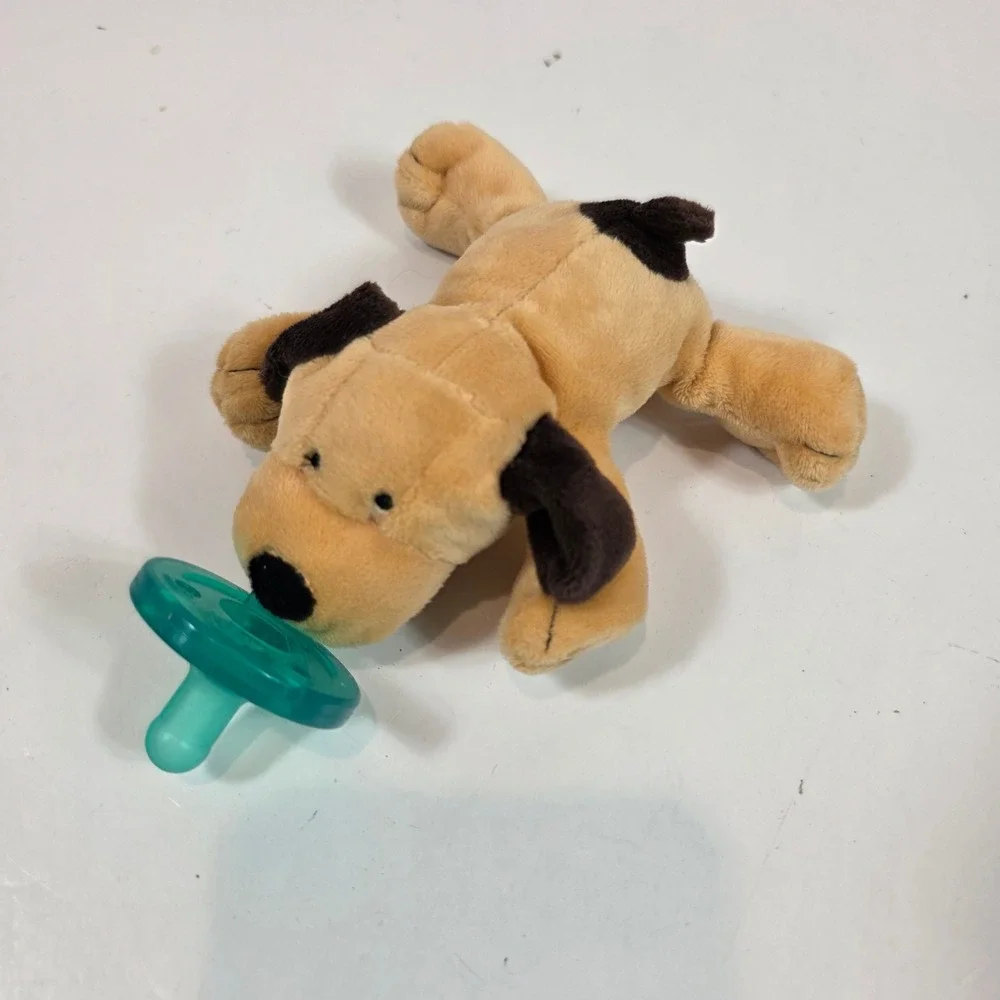 Wubbanub Pacifier Plush Lot dog Elephant